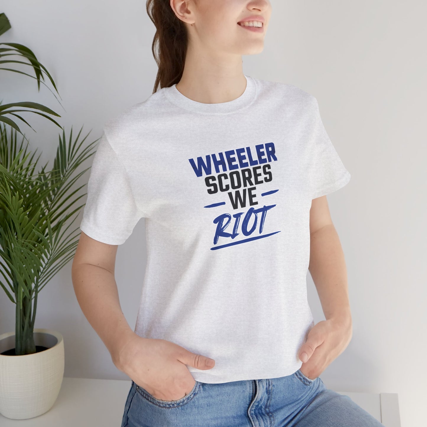 Wheeler Scores We Riot Tee
