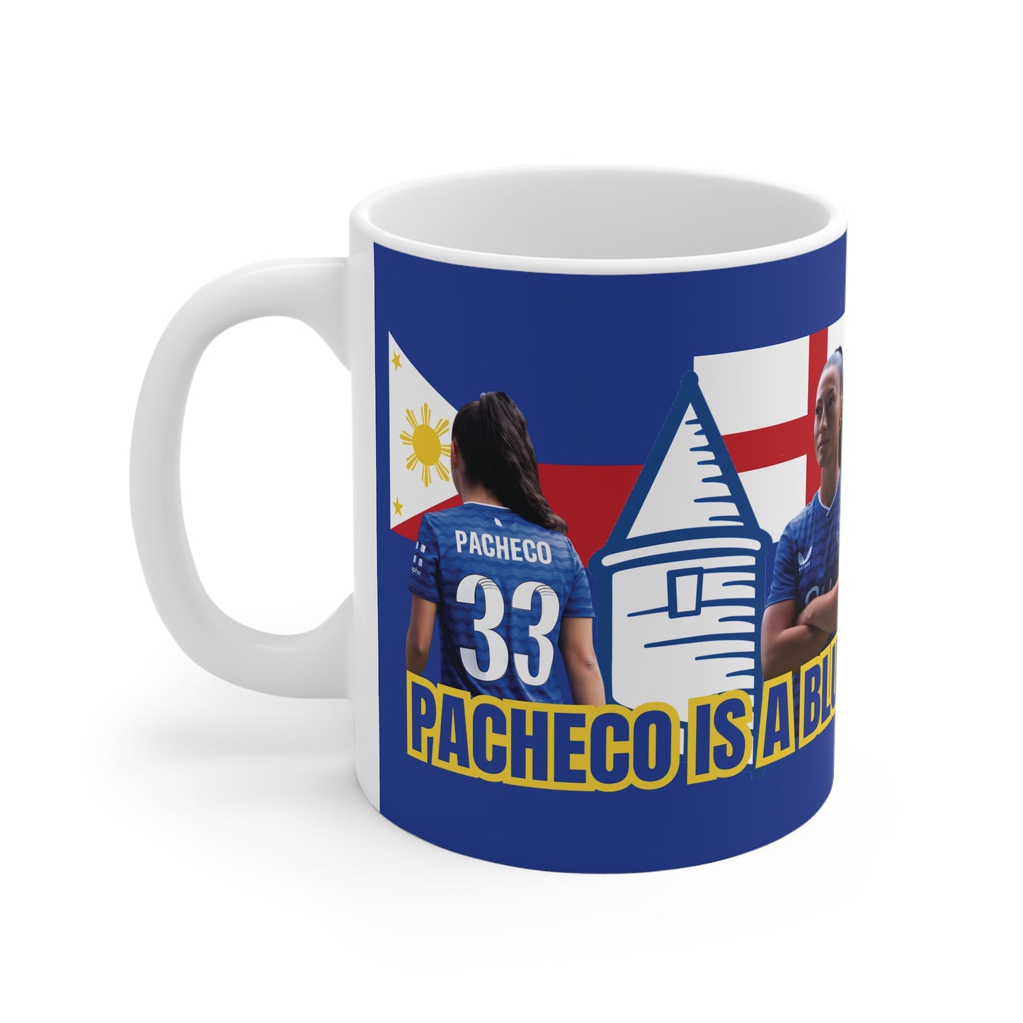 Pacheco Is A Blue Mug