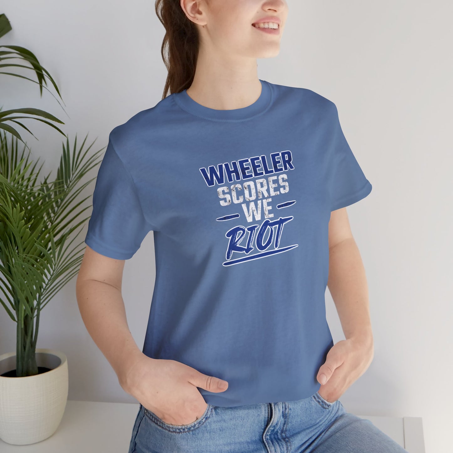 Wheeler Scores We Riot Tee