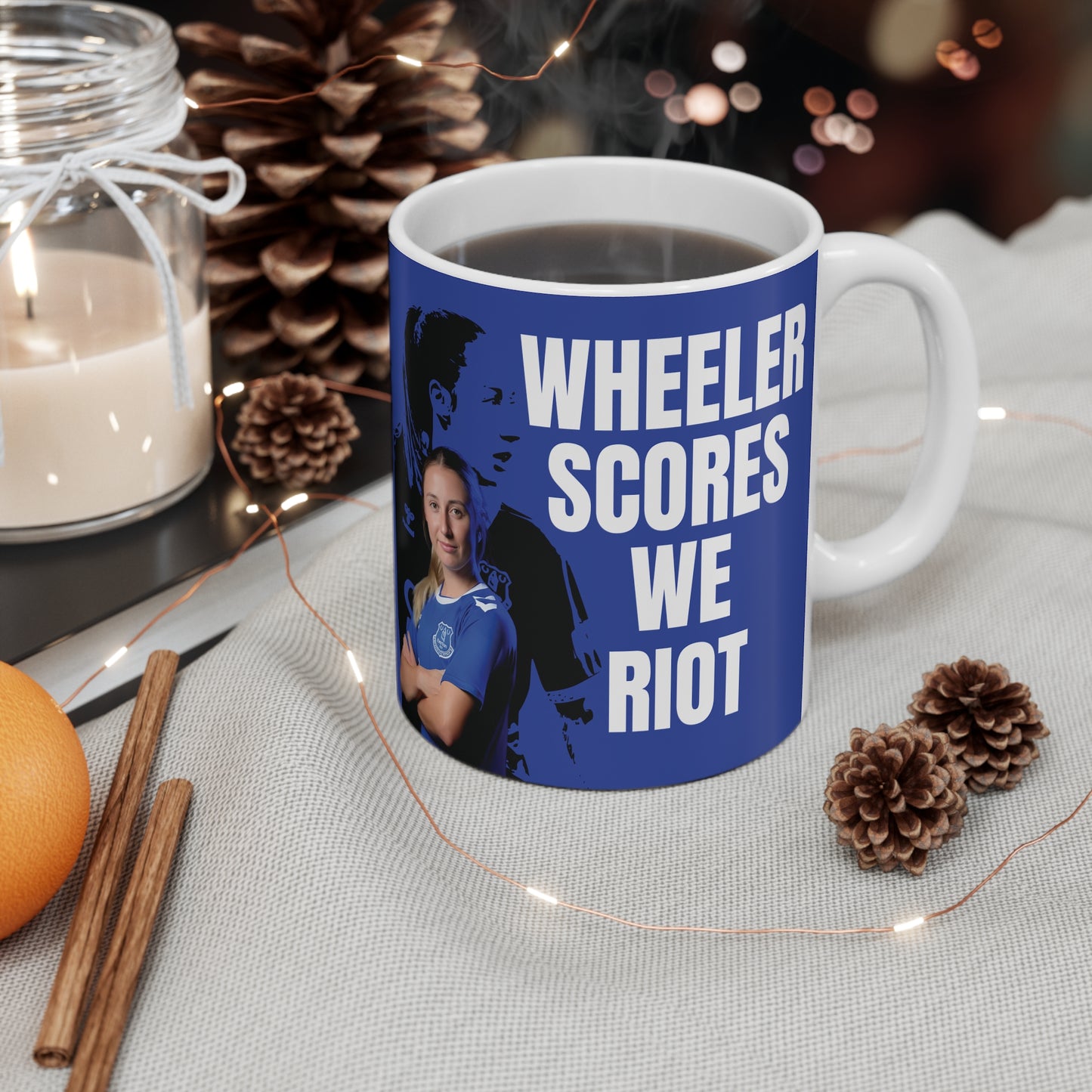 Wheeler Scores We Riot Mug