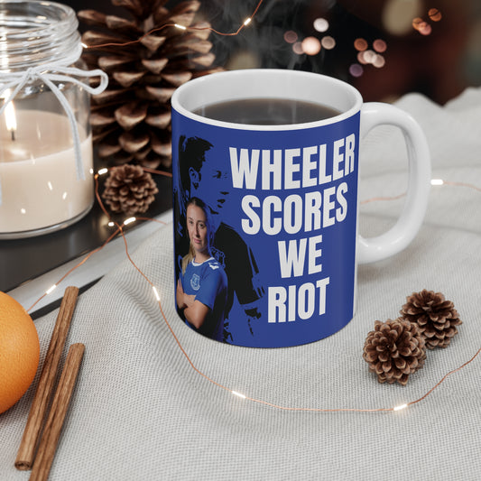 Wheeler Scores We Riot Mug