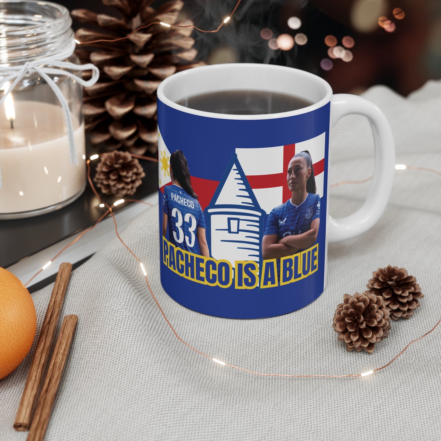 Pacheco Is A Blue Mug