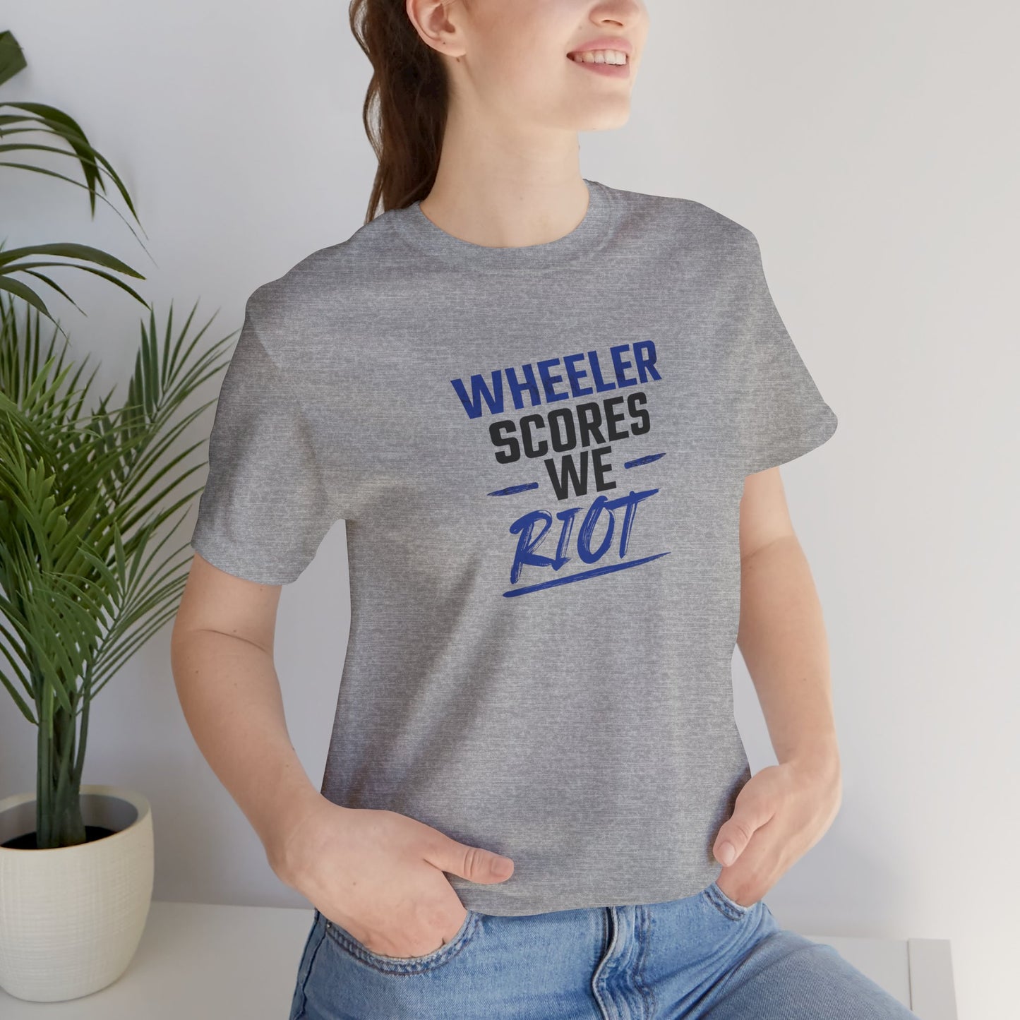 Wheeler Scores We Riot Tee