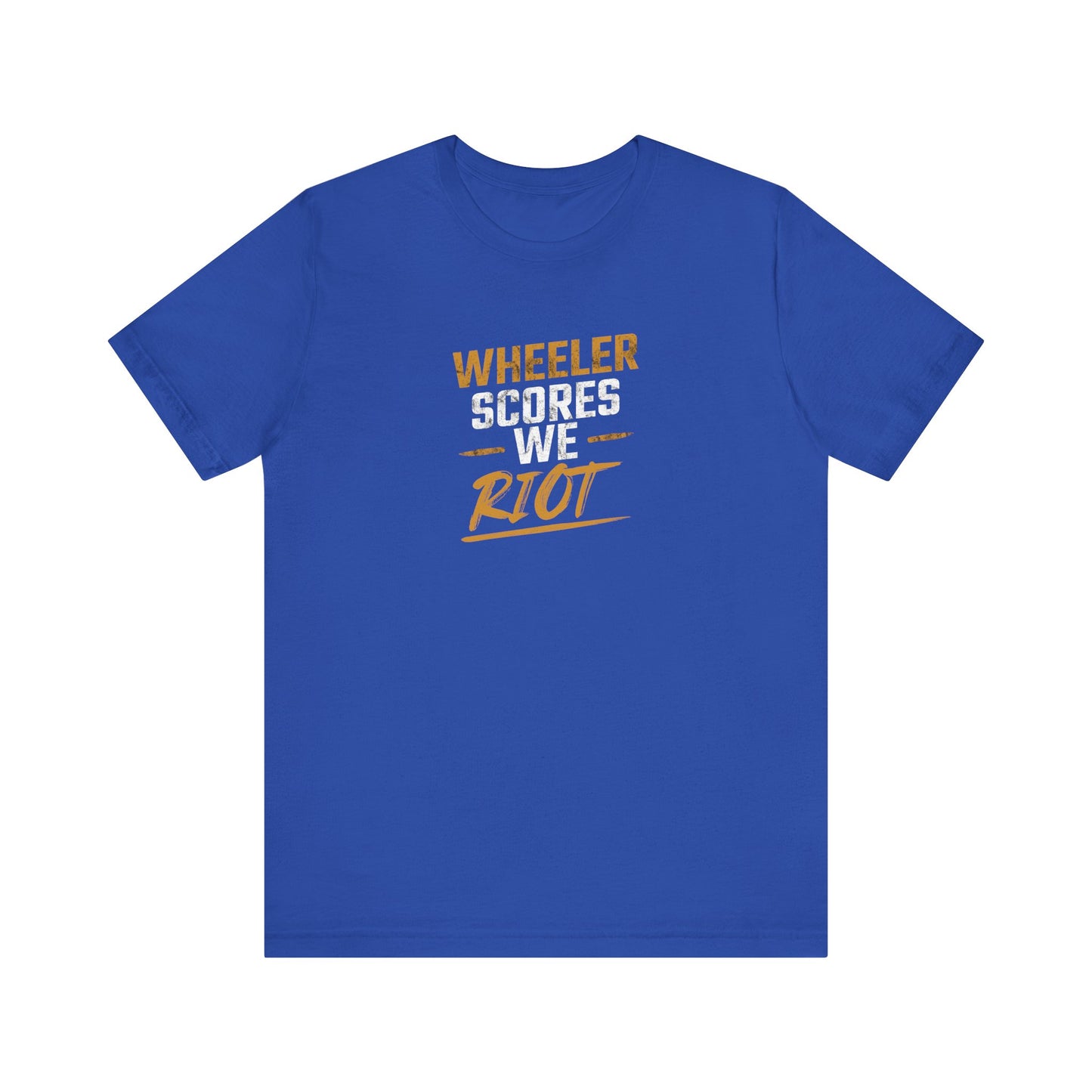 Wheeler Scores We Riot Tee