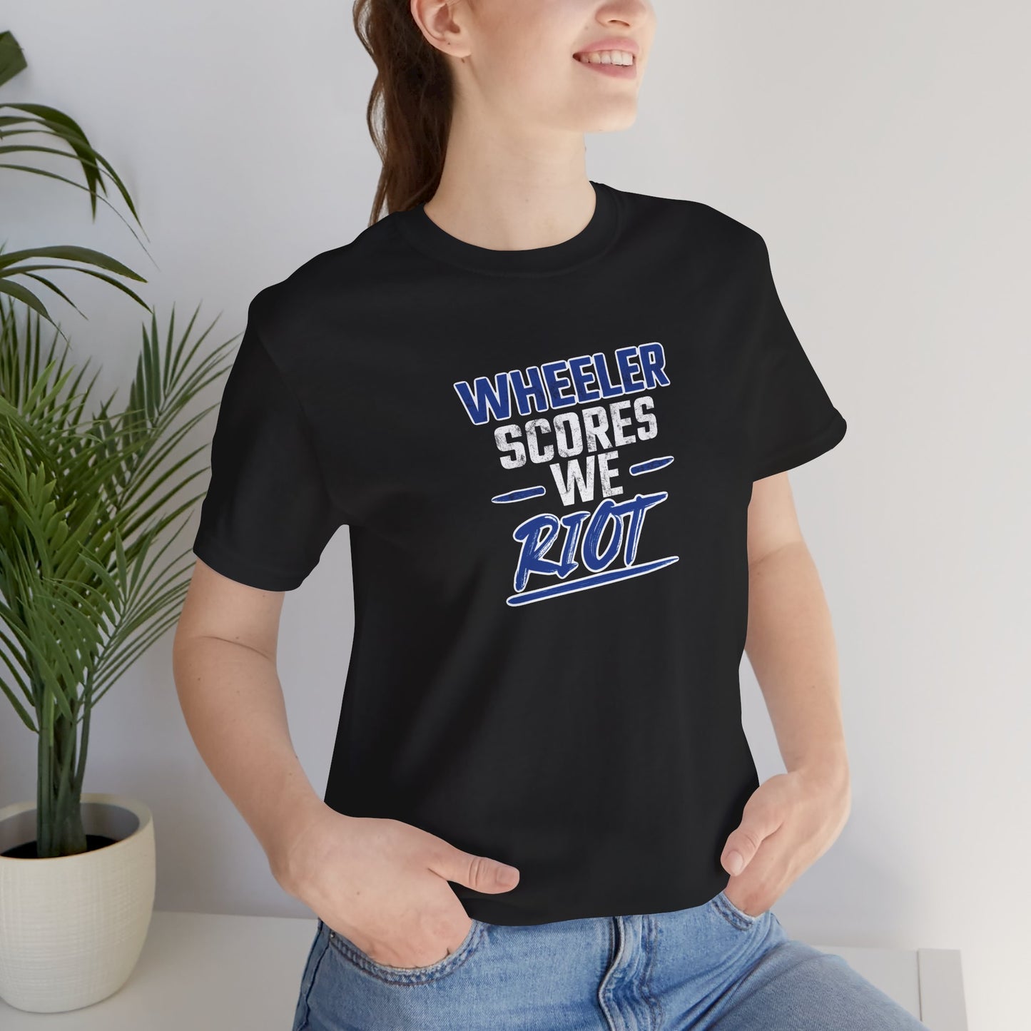 Wheeler Scores We Riot Tee